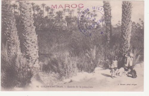 Colomb Bechar - Entrée De La Palmeraie - Tbe - Ref 060.020