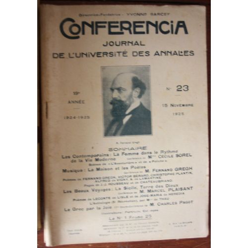Conferencia 15 Novembre 1925 N°23