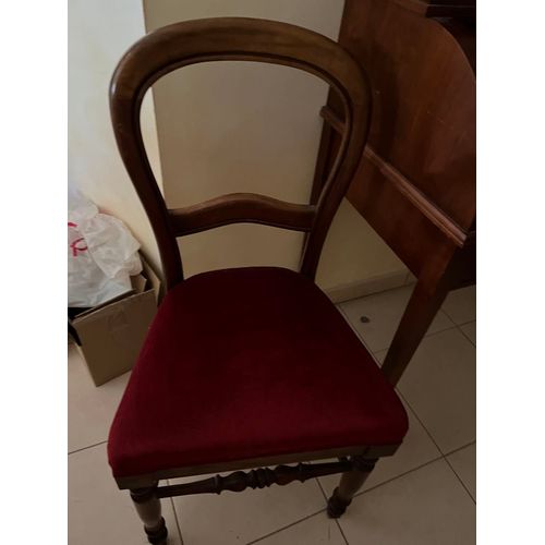 Fauteuil Voltaire Rouge