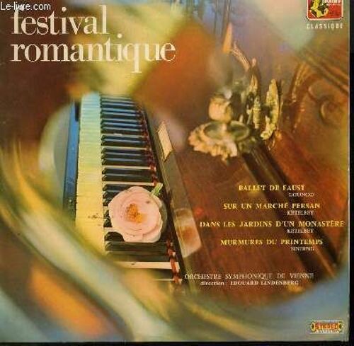Disque Vinyle 33t Festival Atlantique / Ballet De Faust De Gounod / Sur Un Marche Persan De Ketelbey / Dans Les Jardins D' Un Monastere De Ketelbey / Murmures Du Printemps De Sinding