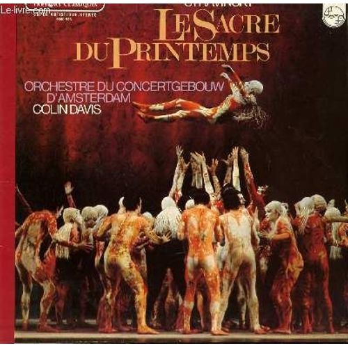 Disque Vinyle 33t Le Sacre Du Printemps
