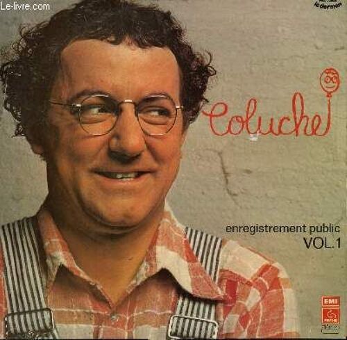 Disque Vinyle 33t Enregistrement Public Vol1 C'est L'histoire D'un Mec / Gugusse / Je Me Marre / L'elelphant / La Manifestation / J'y Ai Dit / La Procession Televisee