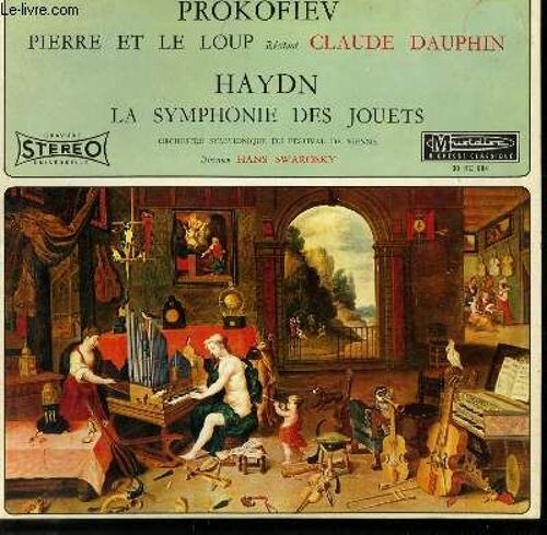 Disque Vinyle 33t Pierre Et Le Loup / Symphonie Des Jouets