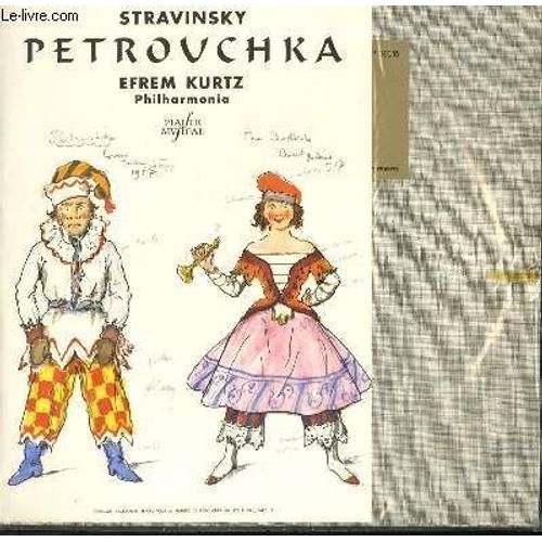 Disque Vinyle 33t Petrouchka Musique De Ballet