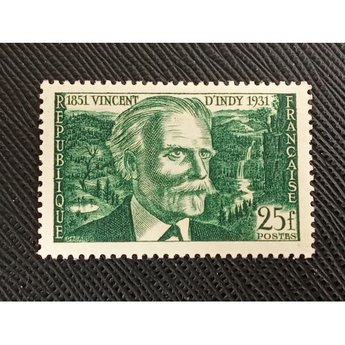 Timbre France ( Yt 890 ) 1951 Vincent D'indy