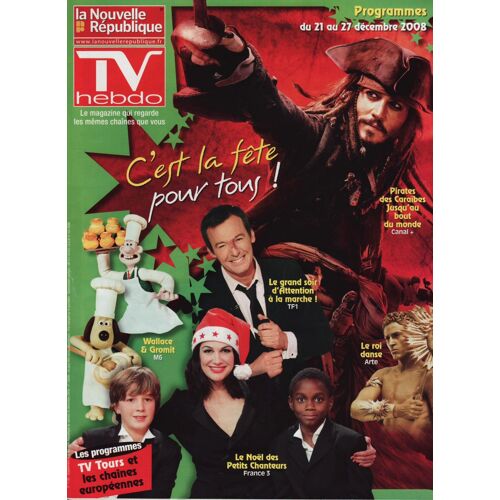 La Nouvelle République Tv Hebdo / 20-12-2008  N° 19506 : Johnny Depp (1/4p) - Hélèna Noguerra (1/2p) - Seal (1p)