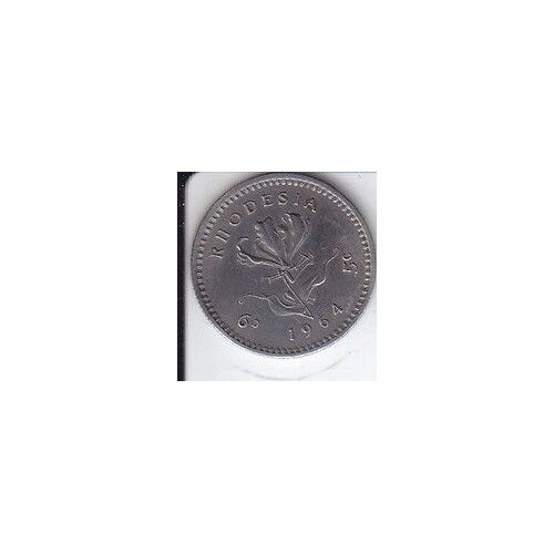Rhodésie 6 Pence 1964
