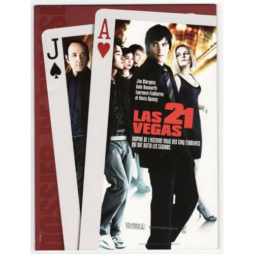 Las Vegas 21  N° 0 : Dossier Presse Du Film De Robert Luketic Avec Jim Sturgess, Kate Bosworth, Laurence Fishburne