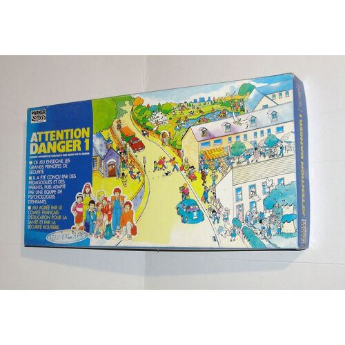 Attention Danger 1 Jeu De Societe L'equipe Des Futes Sur La Securité Parker 1986