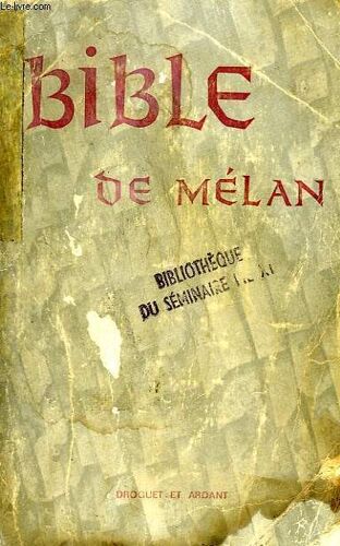 Bible De Melan