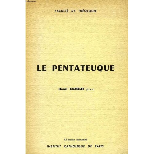 Le Pentateuque