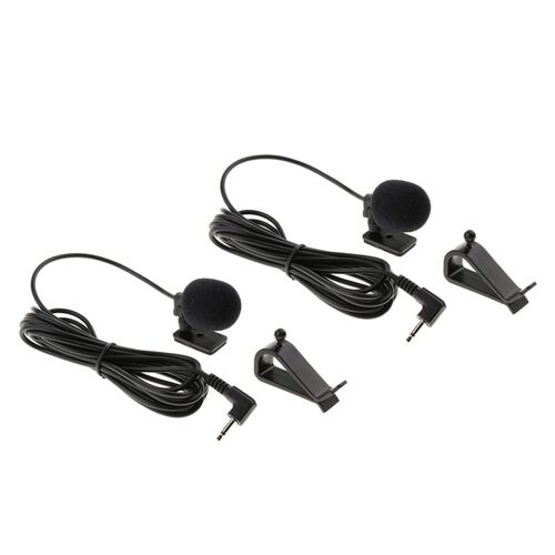 Micro Externe Autoradio Pour Radio Stéréo Gps Dvd 2.5mm Coude Mono Magideal