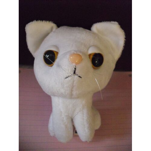 Peluche Chat Blanc Quick