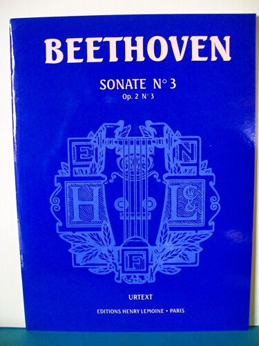 Beethoven:Sonate N°3 (Op.2n°3)