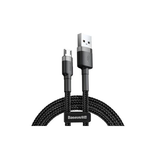 Câble Baseus Micro USB 0.50M Noir 2.4A (CAMKLF-AG1)