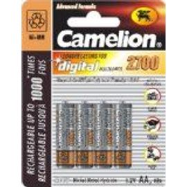 Camelion - 4 piles rechargeables ( accus ) AA / LR6 NiMH 2700mAh