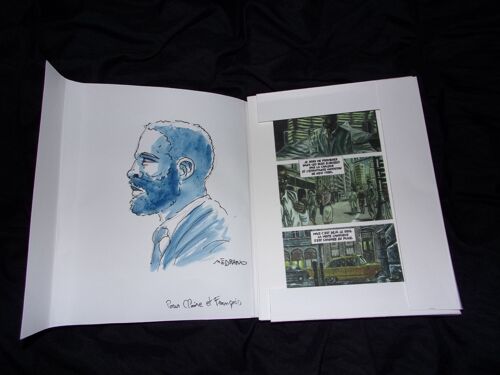 Modern Jazz Quartet Avec Une Dédicace Et Un Dessin De L' Auteur Frédéric Médrano