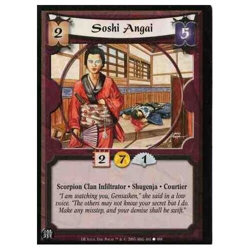 Carte Legend Of The Five Rings : Soshi Angai