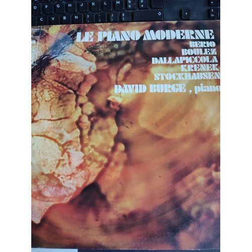 Le Piano Moderne Berio Boulez Dallapiccola Krenek... / Daid Burge Piano