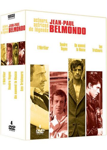 Jean-Paul Belmondo - Coffret : L'héritier + Tendre Voyou + Un Nommé La Rocca + Les Tricheurs - Pack