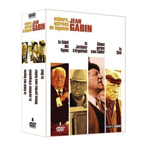 Jean Gabin : Le Soleil Des Voyous + Le Jardinier D'argenteuil + Chiens Perdus Sans Collier + Le Chat - Pack
