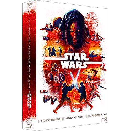 Star Wars Ep 1-3 - Blu-Ray + Blu-Ray Bonus