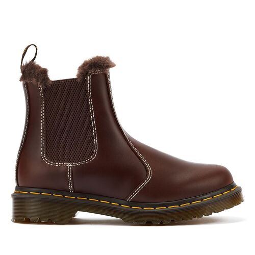 Dr. Martens 2976 Bottes Marron Pour Femmes Leonore À Enfiler - 39