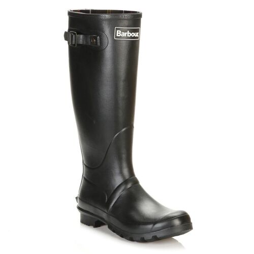 Barbour Bede Bottes En Caoutchouc Noires Pour Femme - 37