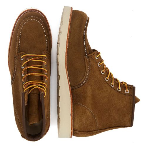 Red Wing Shoes Travail Du Patrimoine 6inch Moc Toe Bottes Mohave Olive Pour Hommes - 47