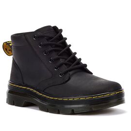 Dr. Martens Bottes Noires En Cuir Bonny - 38