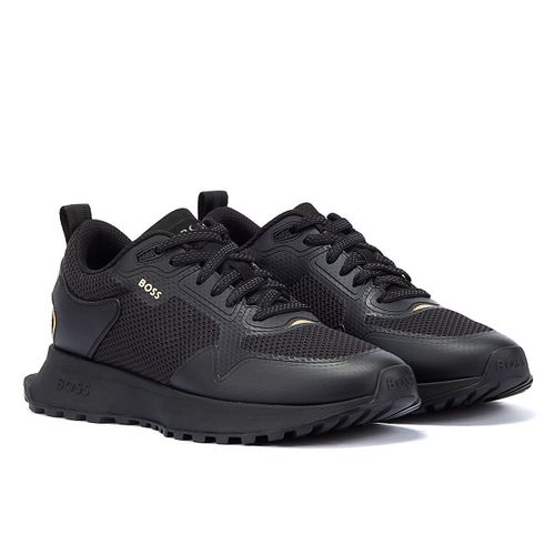Boss Baskets De Running Jonah Mesh Pour Hommes Noir/Or. - 42