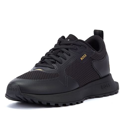 Boss Baskets De Running Jonah Mesh Pour Hommes Noir/Or. - 40