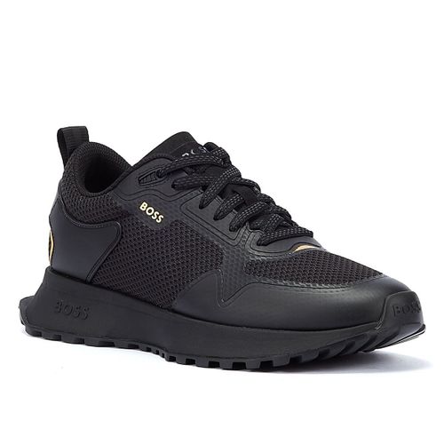 Boss Baskets De Running Jonah Mesh Pour Hommes Noir/Or. - 45