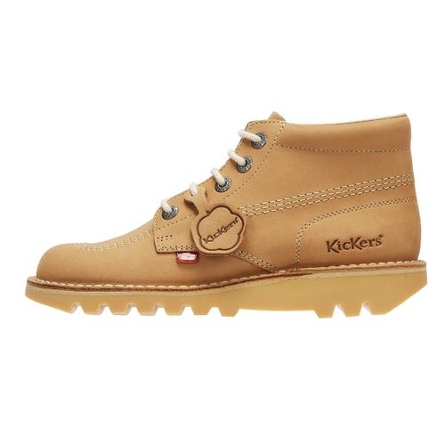 Kickers Kick Hi Mens Tan Nubuck Boots - 44