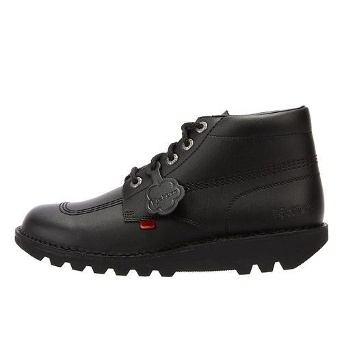 Kickers Kick Hi Mens Black Leather Ankle Boots - 44
