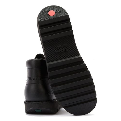 Kickers Kick Hi Mens Black Leather Ankle Boots - 46