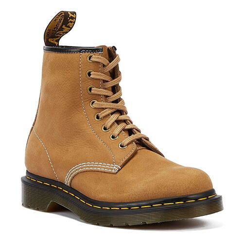 Dr. Martens Bottes En Daim Nubuck Savane Tan 1460 Eh. - 44 2/3
