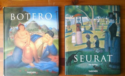 4 Livres D'art - Degas - Klimt - Seurat - Botero - Edition Taschen : Histoire Des Artistes Peintres, Avec Nombreuses Illustration De Leur Parcours.