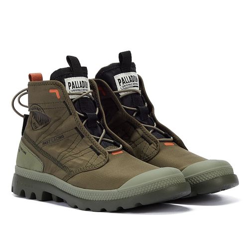 Palladium Pampa Travel Lite Rs Bottes Vert