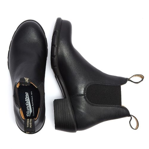 Blundstone Chelsea Heel Bottes Noires Pour