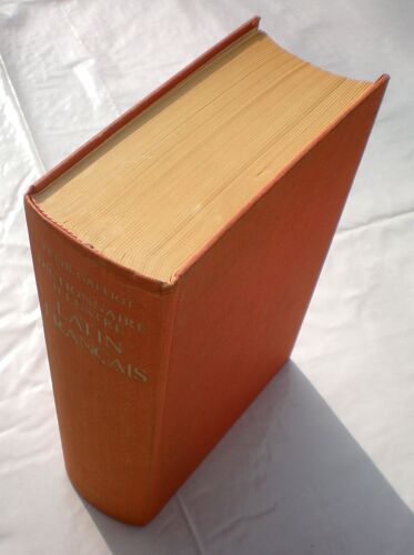 Dictionnaire Abrege Latin-Francais Illustre