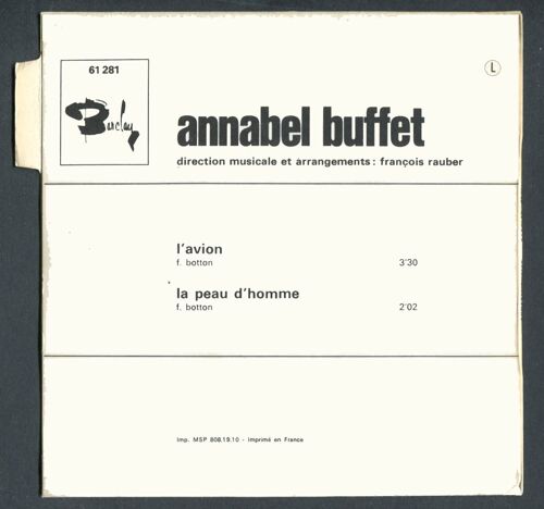 L'avion, La Peau D'homme