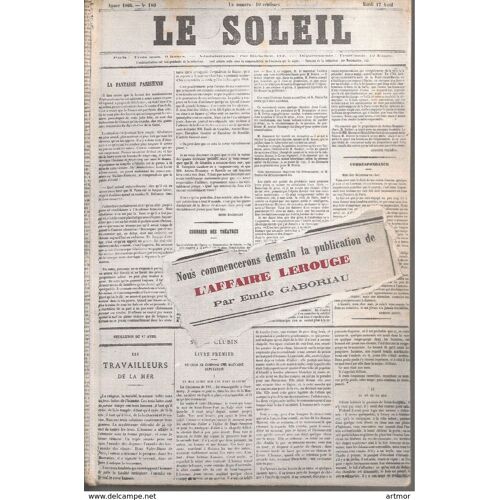 Emile Gaboriau - L'affaire Lerouge