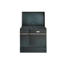 Godin - Cuisinière à bois 10.5kw noir 240163NOIR