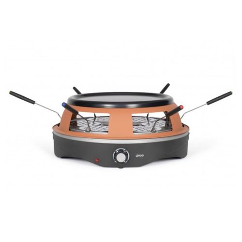 Livoo - Mini four à pizza 1200w marron DOC304