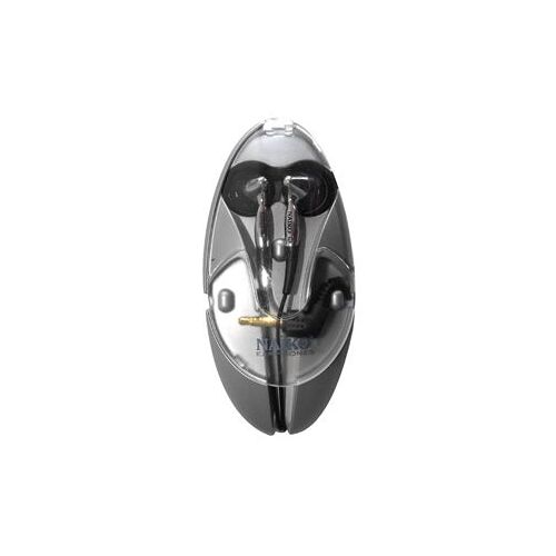 Ecouteurs Stereo MP3 Naiko - Contact or avec coffret de transport - T330