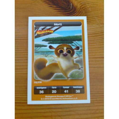 Cartes Dreamworks Madagascar 59 / 216