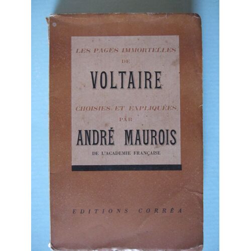 Les Pages Immortelles De Voltaire.