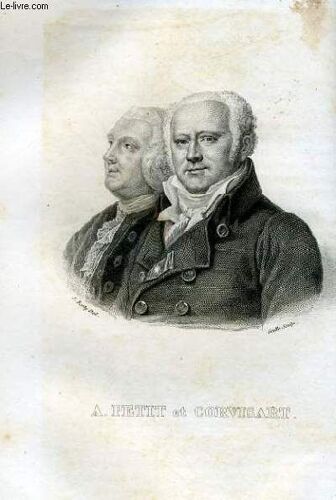 Extrait Portraits Et Histoire Des Hommes Utiles. A. Petit Et Corvisart