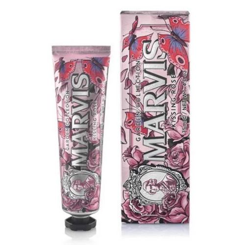 Dentifrice - Marvis - Menthe & Rose Bulgare - 75ml - Protection Complète - Fraîcheur Durable 